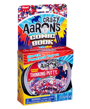 Load image into Gallery viewer, Crazy Aaron's Thinking Putty 10cm Tin: Comic Book: Pre-Order