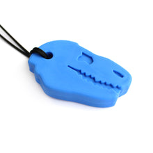 Load image into Gallery viewer, ARK Therapeutic Dino-Bite Chew Necklace:  Royal Blue XXT