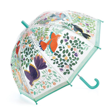 Children's PVC Umbrella: Flowers & Birds
