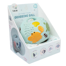 Load image into Gallery viewer, Tikiri: Ocean Blue Natural Rubber Grabbing Ball