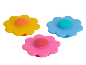 Annabel Trends: Silicone Daisy Spinner: Blue