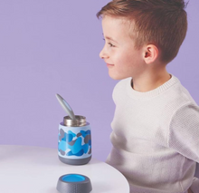 Load image into Gallery viewer, B.Box Insulated Food Jar Mini: Blue Camo