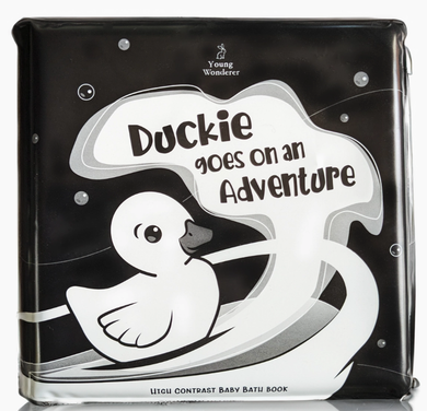 Young Wanderer Duckie Goes on an Adventure: Black & White Bath Book