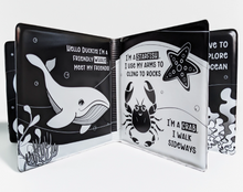 Load image into Gallery viewer, Young Wanderer Duckie Goes on an Adventure: Black &amp; White Bath Book