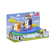 Load image into Gallery viewer, Bluey Paddling Canoe Bath Toy