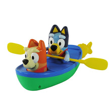 Load image into Gallery viewer, Bluey Paddling Canoe Bath Toy