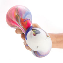 Load image into Gallery viewer, Smoosho's Jumbo Squish Ball: Morphing Swirl Print