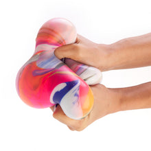 Load image into Gallery viewer, Smoosho's Jumbo Squish Ball: Morphing Swirl Print