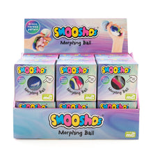 Load image into Gallery viewer, Smoosho's Medium Squish Ball - Morphing Swirl Print