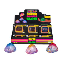 Load image into Gallery viewer, Smoosho's Sensory Super Squeeze Glow Fidget: Iceburg