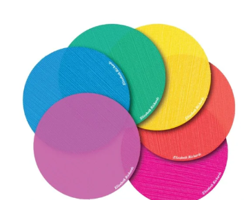 Sit Spot / On Your Marks 10cm Pack of 10 - Assorted Colours