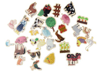 Load image into Gallery viewer, Wooden Magnet Play Set - Farm Animals