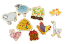 Load image into Gallery viewer, Wooden Magnet Play Set - Farm Animals