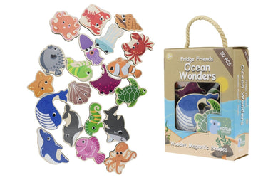 Wooden Magnet Play Set - Ocean Wonders