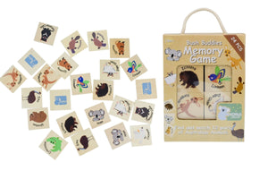 Bush Buddies Wooden Memory Game: Australian Animal