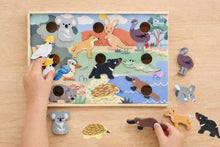 Load image into Gallery viewer, Wooden Aussie Animal Hotel