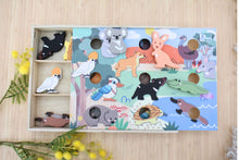 Load image into Gallery viewer, Wooden Aussie Animal Hotel