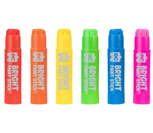 Load image into Gallery viewer, Educational Colours: Paint Sticks Bright 6 Pack