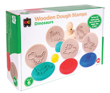 Load image into Gallery viewer, EC Wooden Dough Stamps: Dinosaur