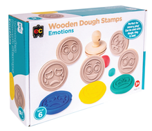 Load image into Gallery viewer, EC Wooden Dough Stamps: Emotions
