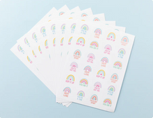 Load image into Gallery viewer, Rainbow Rewards Merit Sticker Book