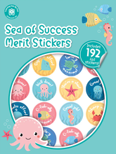 Load image into Gallery viewer, Sea of Success Merit Sticker Book