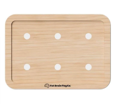 Fat Brain Toys Wooden PlayTab Board