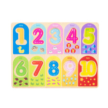 Load image into Gallery viewer, Fat Brain Toys Let&#39;s Count to 10 Puzzle