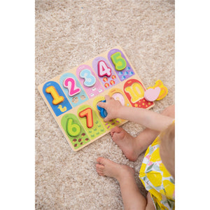 Fat Brain Toys Let's Count to 10 Puzzle
