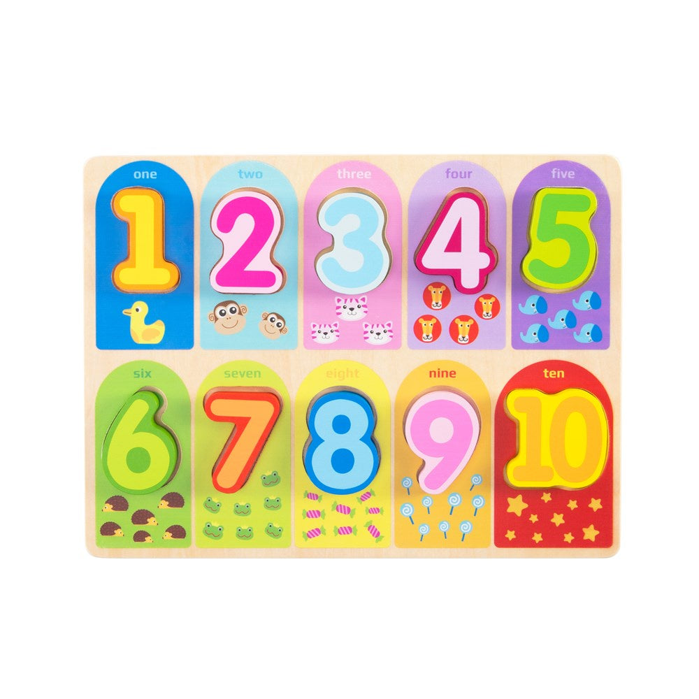 Fat Brain Toys Let's Count to 10 Puzzle