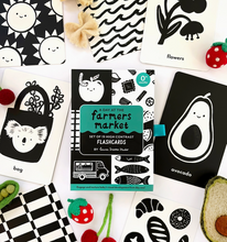 Load image into Gallery viewer, Lauren Sissons Studio: High Contrast Black/White Baby Flashcards