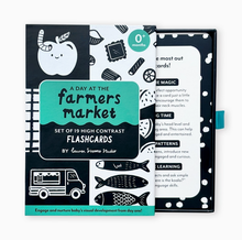 Load image into Gallery viewer, Lauren Sissons Studio: High Contrast Black/White Baby Flashcards