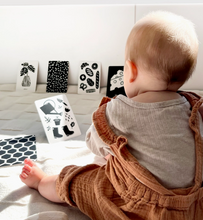 Load image into Gallery viewer, Lauren Sissons Studio: High Contrast Black/White Baby Flashcards