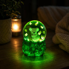Load image into Gallery viewer, Smooshos Glow in the Dark Snow Globe: Koala