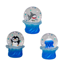 Load image into Gallery viewer, Smooshos Glow in the Dark Snow Globe: Sea Animals