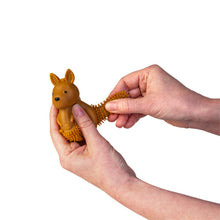 Load image into Gallery viewer, Smoosho's Super Squeeze Furry Pals Fidget: Kangaroo
