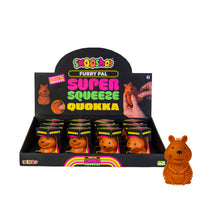 Load image into Gallery viewer, Smoosho's Super Squeeze Furry Pals Fidget: Quokka