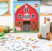 Load image into Gallery viewer, Curious Columbus: Magnetic Farm Animals 25 Piece Set: Pre-Order