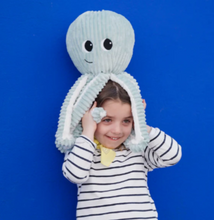 Load image into Gallery viewer, Les Ptipotos Filou the Octopus, Mum &amp; Baby: Mint