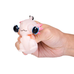 Eye Popping Keyring - Axolotl