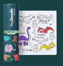 Load image into Gallery viewer, Hey Doodle 123 Dino Roar Mini Mat