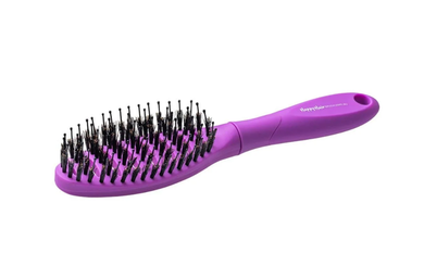 Happy Hair Brush Mini - Purple