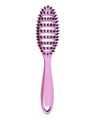 Happy Hair Brush Detangler Mini Brush - Pink - The Sensory Studio