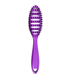 Happy Hair Brush Detangler Mini Brush - Purple - The Sensory Studio