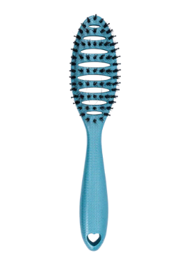 Happy Hair Brush Detangler Mini Brush - Teal - The Sensory Studio