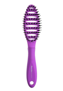 Happy Hair Brush Mini - Purple