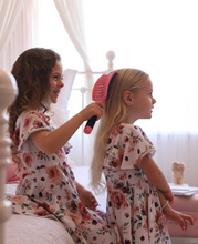 Load image into Gallery viewer, Happy Hair Brush - Fuscia Pink