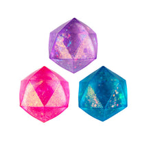 Load image into Gallery viewer, Smoosho&#39;s Super Squeeze Fidget: Glitter Polyhedron