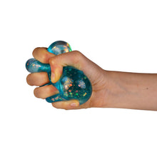 Load image into Gallery viewer, Smoosho&#39;s Super Squeeze Fidget: Glitter Polyhedron