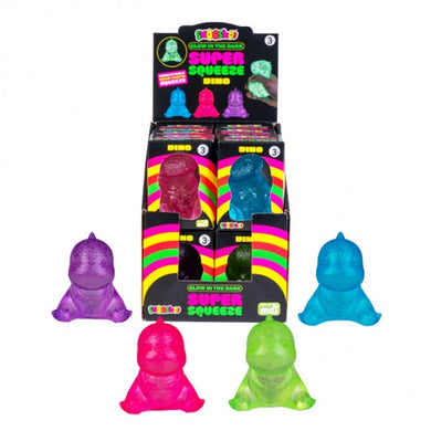 Smoosho's Super Squeeze Fidget: Dino Glow in the Dark
